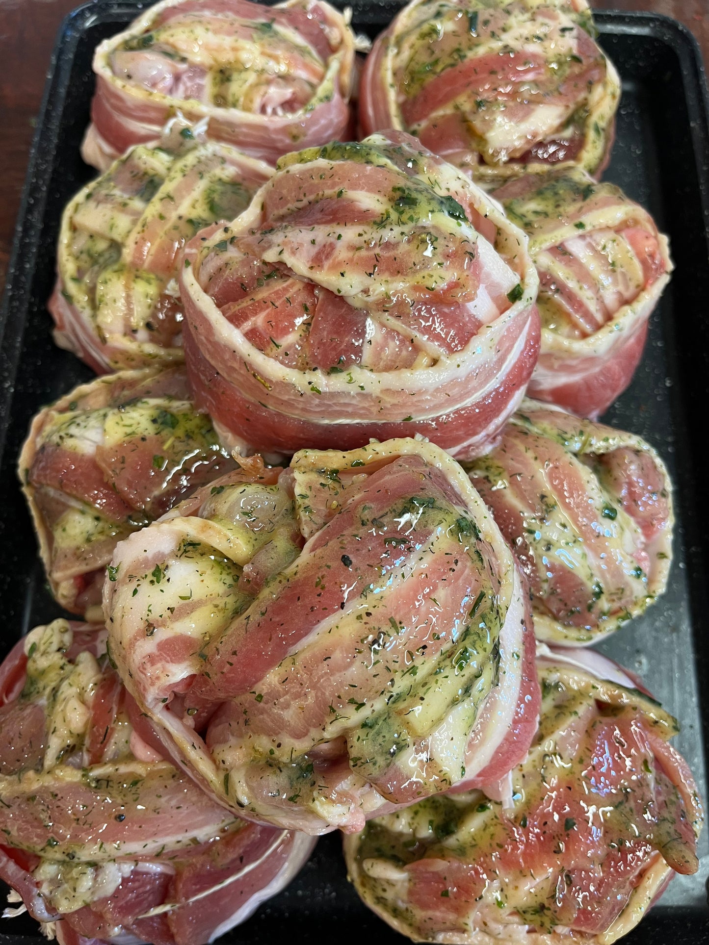 Stuffed Chicken Legs