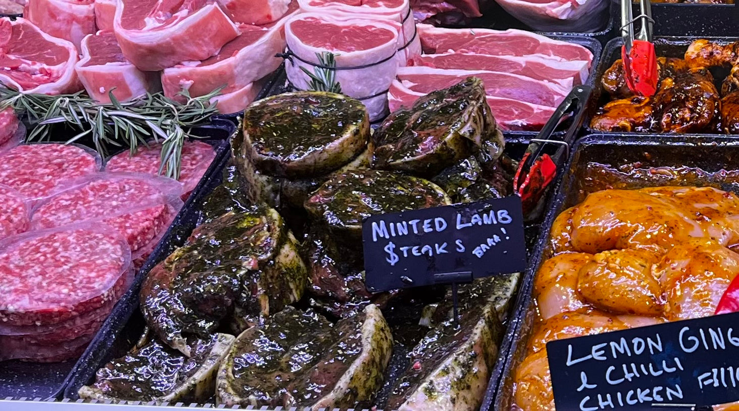 Minted Lamb Steaks